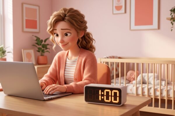Rotina de 1 Hora por Dia para Renda Extra Sendo Mãe